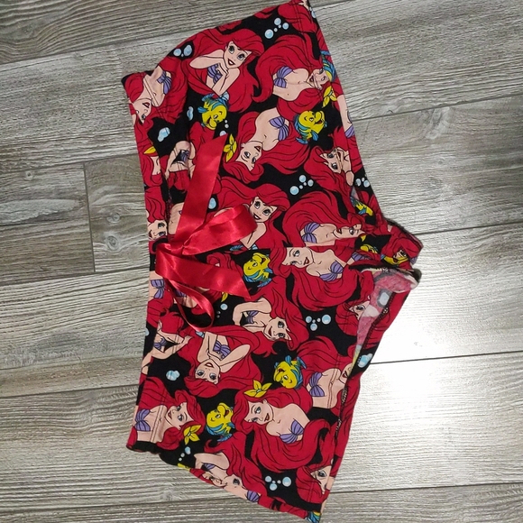 Disney The Little Mermaid Pajama Shorts - Picture 1 of 4